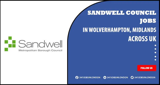 Sandwell Council Jobs | Part-Time Opportunity Available For No Experience Applicants Sandwell Council Jobs